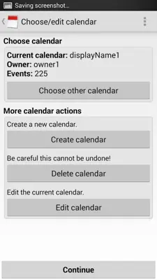 iCal Import/Export 2.4 android App screenshot 2